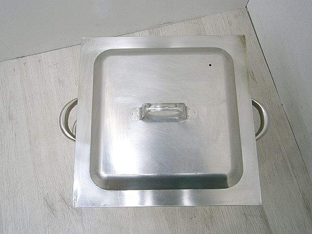 業務用 ステンレス 2段蒸し器 角型 店舗用 店舗用品 【公式通販】