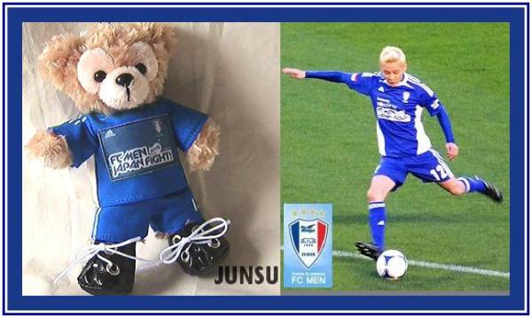 ダッフィー ぬいば JYJジュンス 　FC MEN ユニフォーム 衣装_1