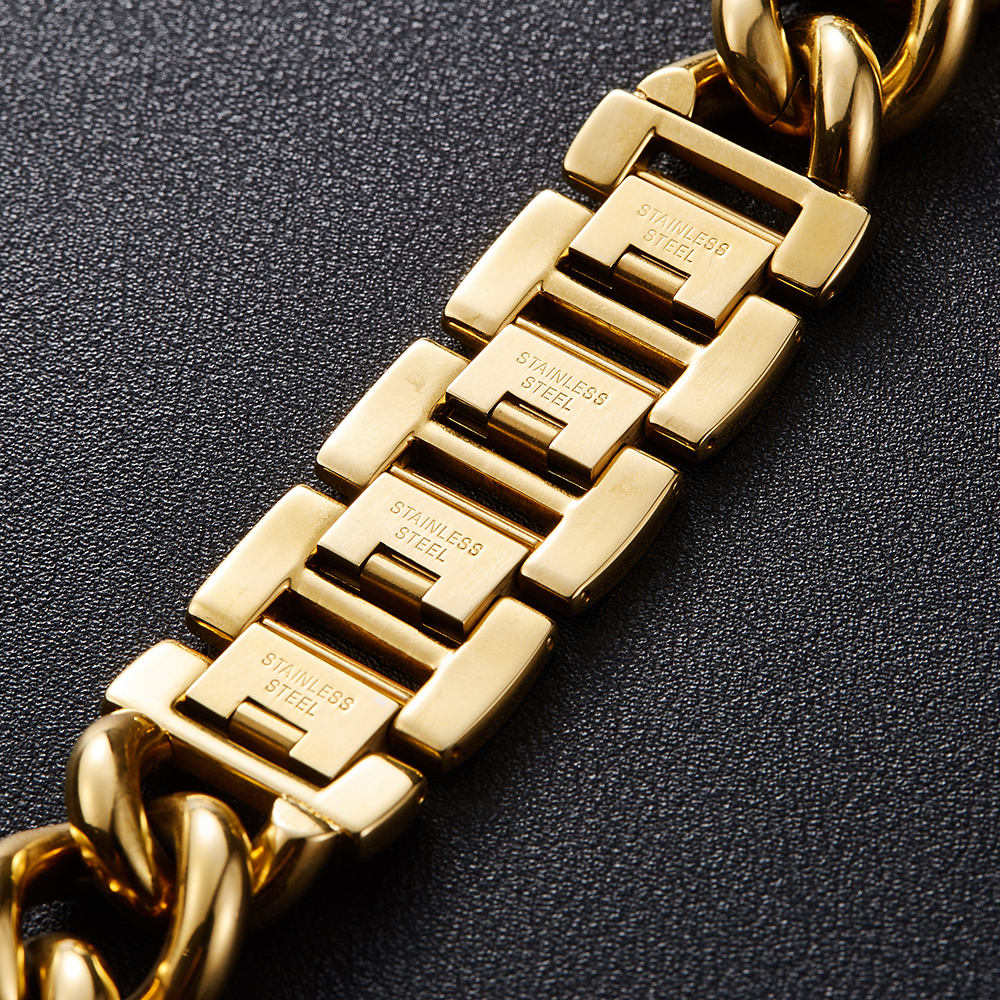 アップルウォッチ 最高級シルバーチェーンブレスレット　ベルト　サイズカラー各種_10