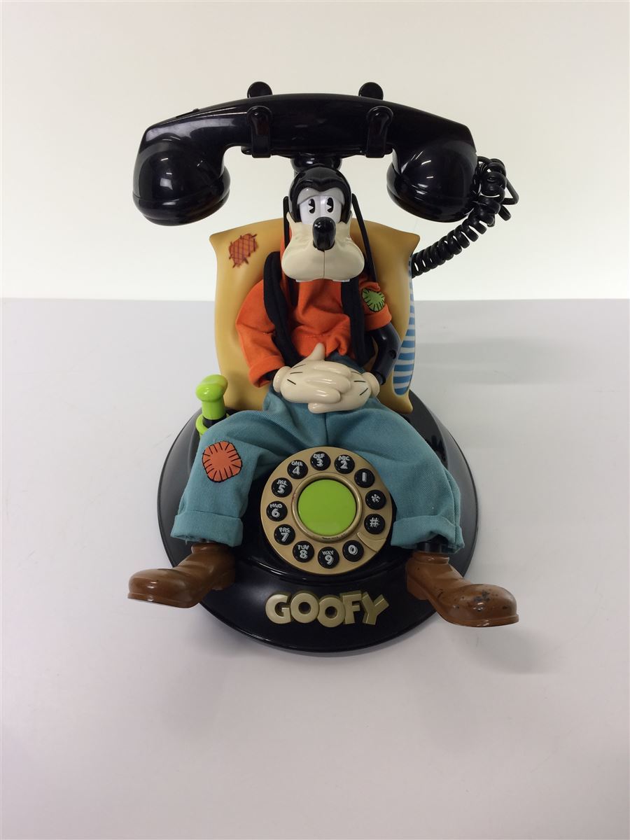 未開封 未使用 グーフィ ディズニー コードレステレフォン 電話 Disney