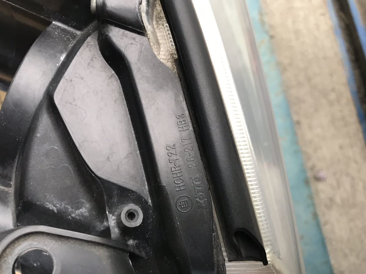 エスティマ 28-217 トヨタ ACR50 KOITO ヘッドライト 右左セットヘッドライトKOITO トヨタエスティマ 左 50系 純正 HID エスティマ&frasl;アエラス 中期 - ブラックハウジング