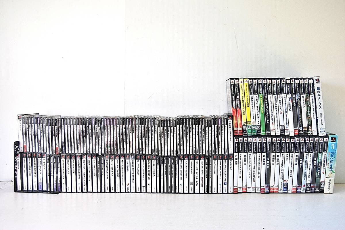 【新作，新作登場】 PS プレイステーション ソフト 107本 PS2 ソフト 40本 合計 147本(その他)｜売買されたオークション情報、yahooの商品情報をアーカイブ公開 - オークファン タイトル