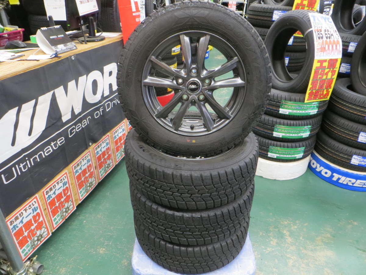 n*！様 DUNLOP 195/65R15 6Jインセット53 スタッドレス4本 DUNLOP 195/65R15 6Jインセット53 スタッドレス4本セット カテゴリー