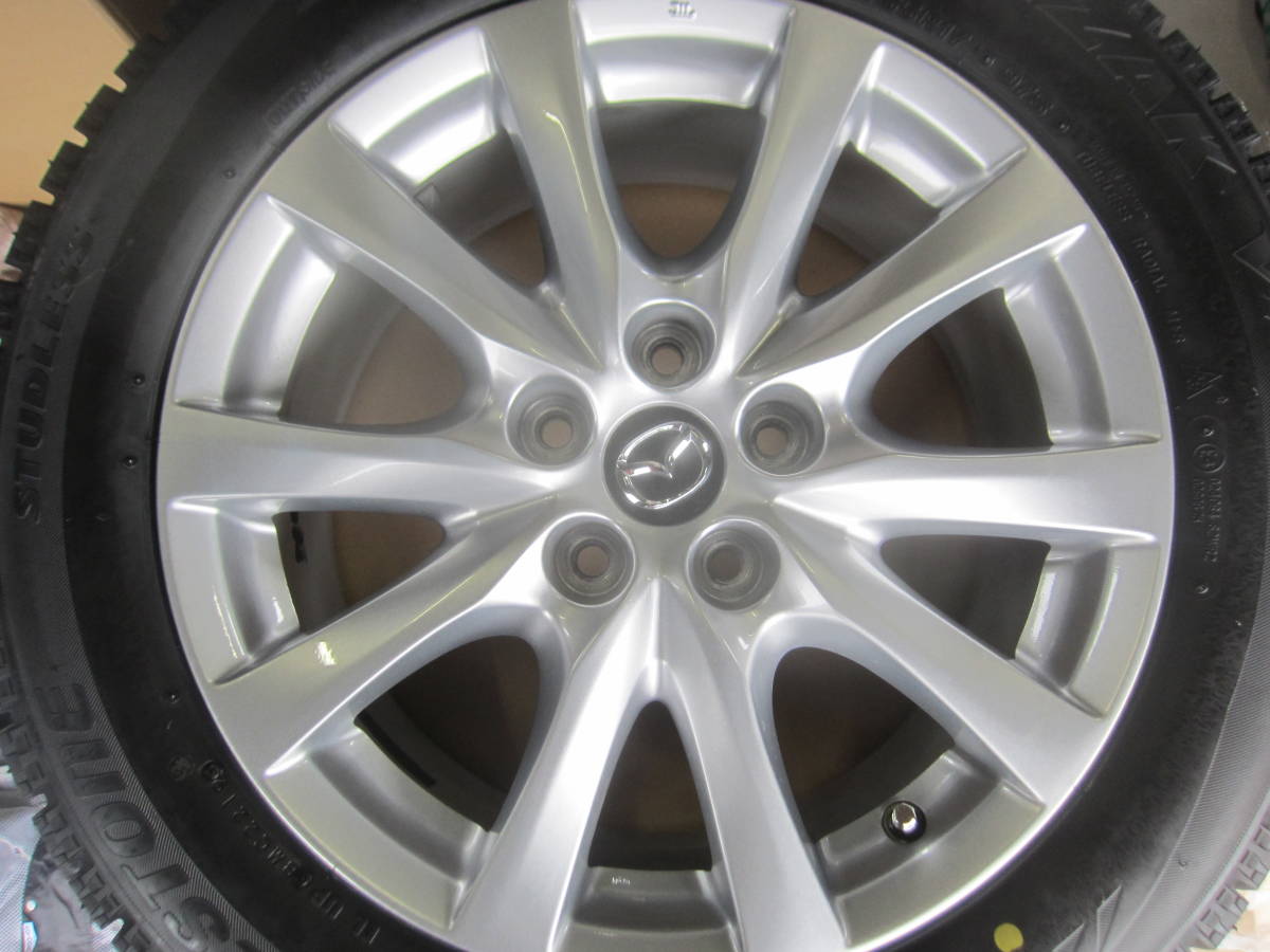 C南　ほぼ新品　アテンザ　純正　ＧＪ系　２２５　５５Ｒ１７インチ　２０１９年　ブリヂストン　ＶＲＸ　