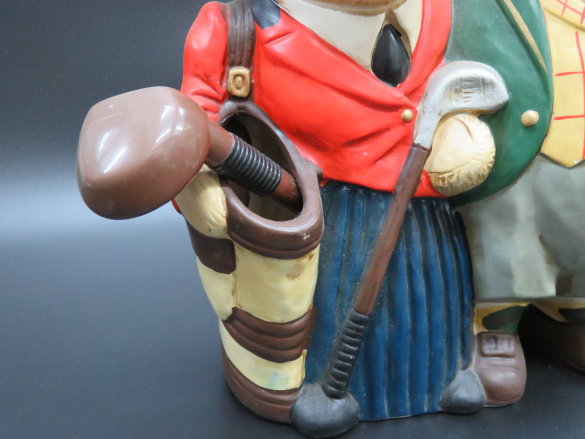 KATO KOGEI 加藤工芸 くま クマ ゴルフ 靴ベラセット 陶器 オブジェ