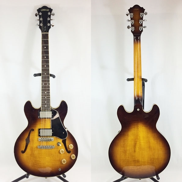 Greco Super View グレコ スーパービュー セミアコースティックギター