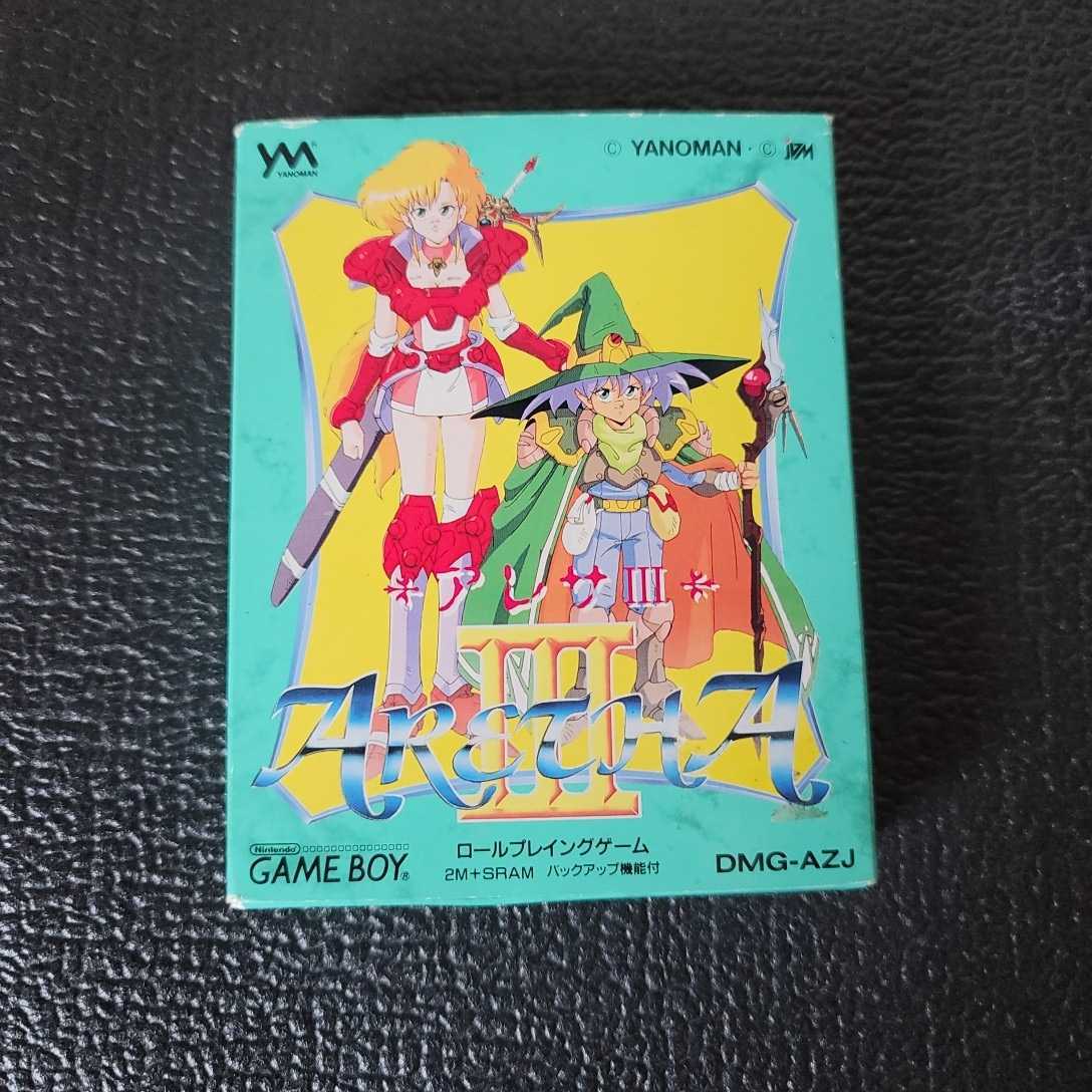 ゲームボーイ アレサ3 箱説のみ(ロールプレイング)｜売買された