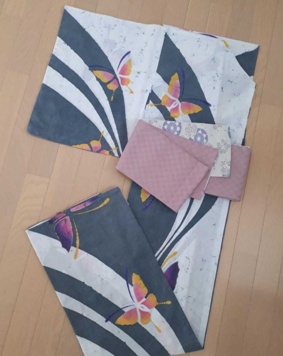 はご様確認用☆ 浴衣 幾何学（素材（生地・毛糸）麻・リネン）（浴衣セット レディース