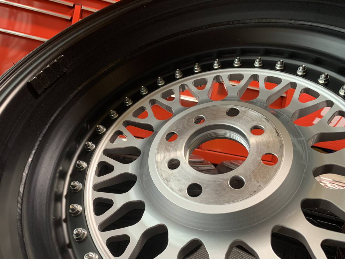 超希少 美品 BBS RS 100 4穴 4H 4本 16インチ 6.5J 6.25J 165/40R16 