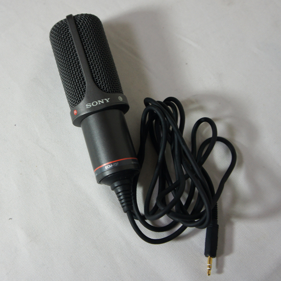 SONY ECM-737 コンデンサーマイク ステレオコンデンサーマイク♪SONY ECM-737(コンデンサー型)｜売買され
