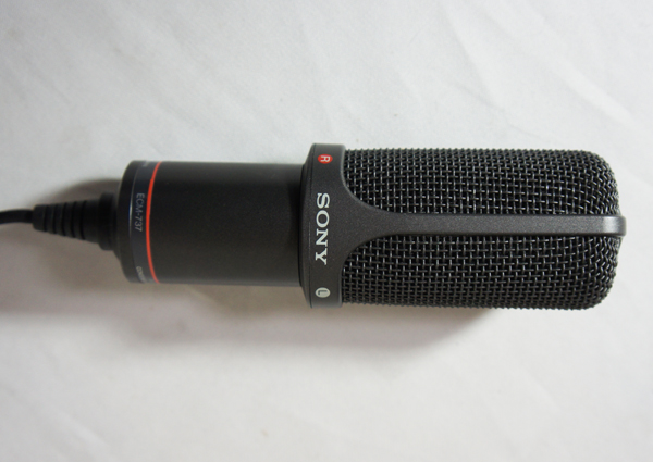 ステレオコンデンサーマイク♪SONY ECM-737(コンデンサー型)｜売買され