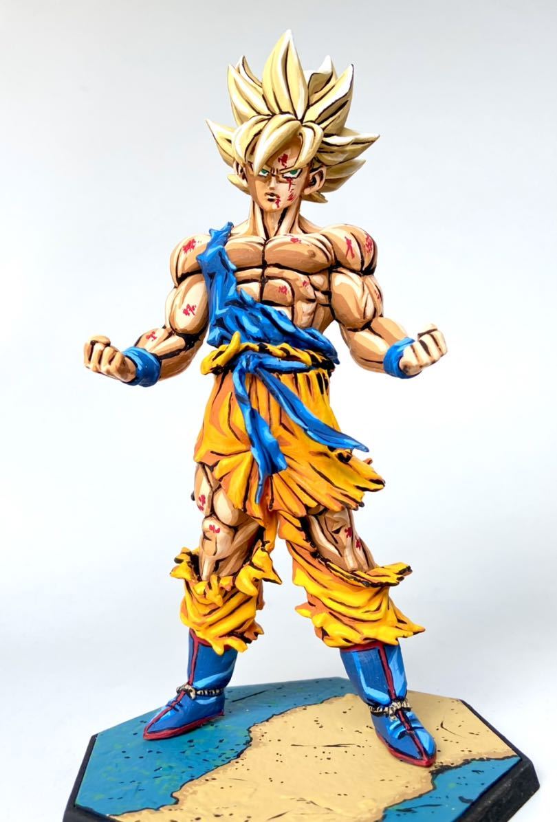 ドラゴンボール改 フィギュアーツzero スーパーサイヤ人孫悟空 リペイント 2次元塗装 二次元彩色 原作イラスト風 2d ドラゴンボール 売買されたオークション情報 Yahooの商品情報をアーカイブ公開 オークファン Aucfan Com