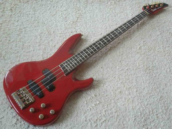 ♪80年代 YAMAHA RBX800A シースルーレッド アクティブベース♪(ヤマハ 