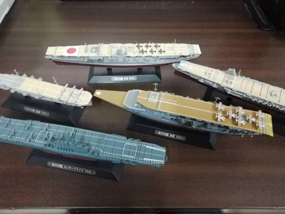世界の軍艦コレクション 空母 赤城・加賀・翔鶴・龍驤