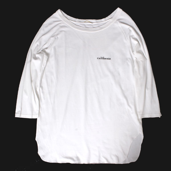19SS Deuxieme Classe ラグランバックプリントTシャツ 定価16,000円  