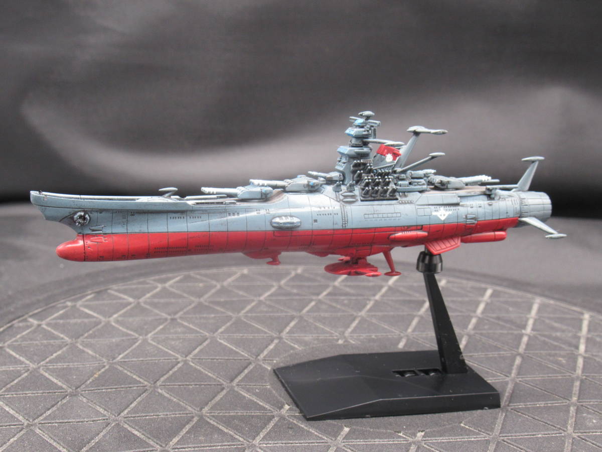 メカコレ ヤマト型２番艦ムサシ改 塗装済み完成品 宇宙戦艦ヤマト 売買されたオークション情報 Yahooの商品情報をアーカイブ公開 オークファン Aucfan Com