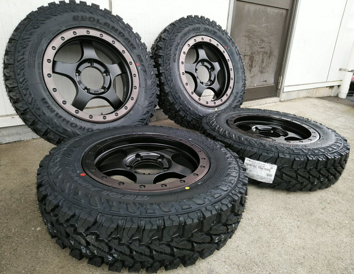 ヨコハマ ジオランダー MT G003 175/80R16 185/85R16 195R16 ジムニー 