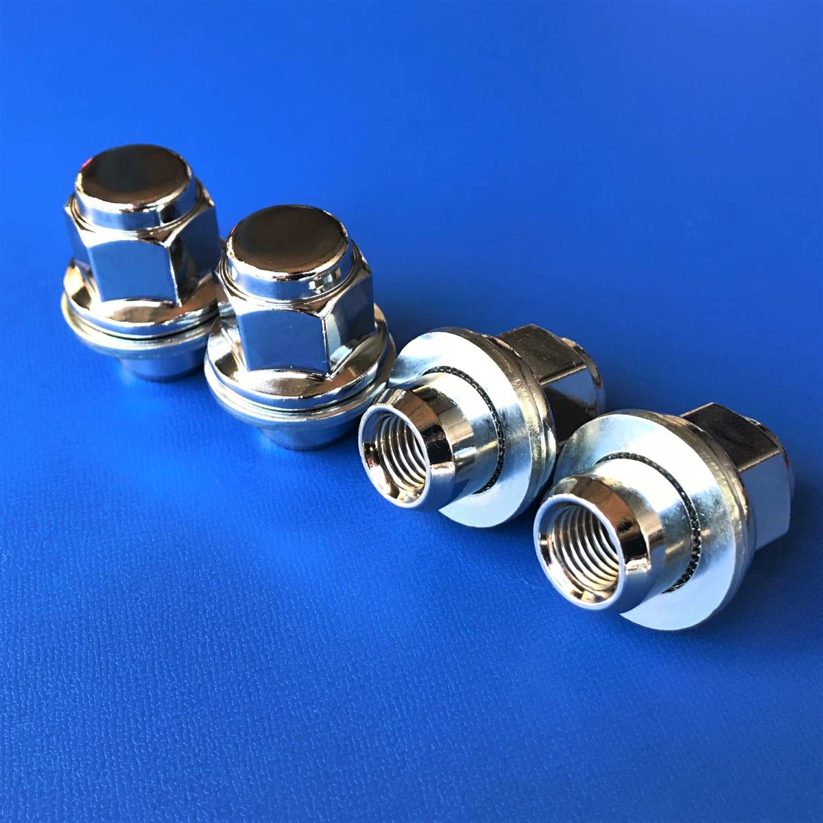 4個 トヨタ純正 ホイールナット 平面座 M12 P1.5 37mm アルファード 