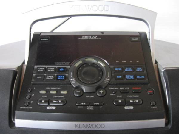 KENWOOD MDX-A7 3CD・MDラジカセ◇1,991円(一般)｜売買された