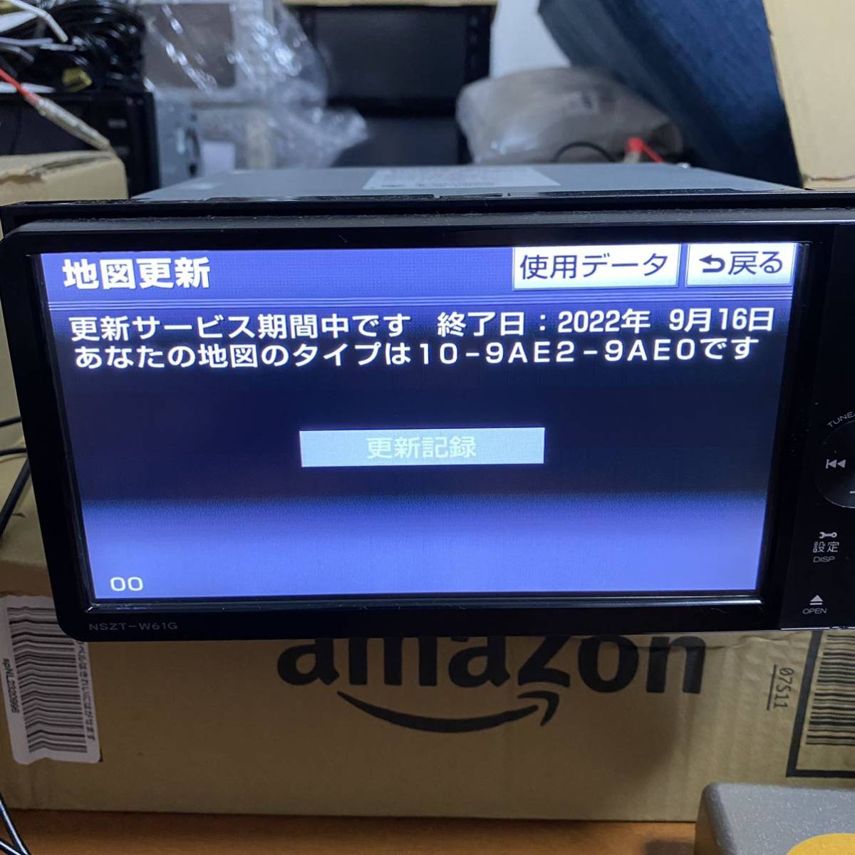 MOD更新済み 2019年秋版 トヨタ純正 SDナビ NSZT-W61G フルセグ