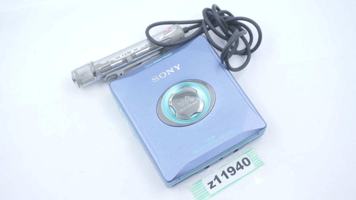【z11940】SONY ソニー MD WALKMAN MDウォークマン MZ-E501 動作品 送料全国一律300円