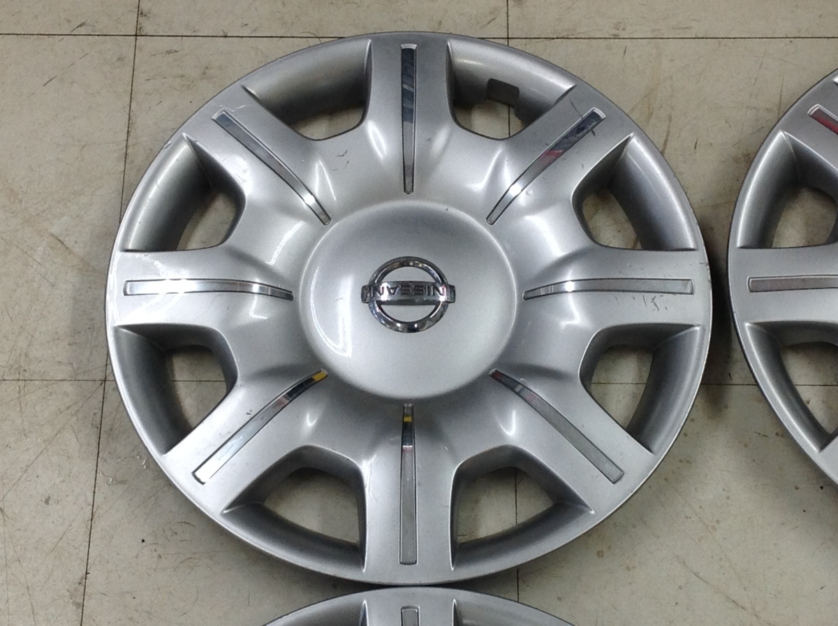 △スチールホイールオシャレに！日産純正 ニッサン 16インチ ホイール 