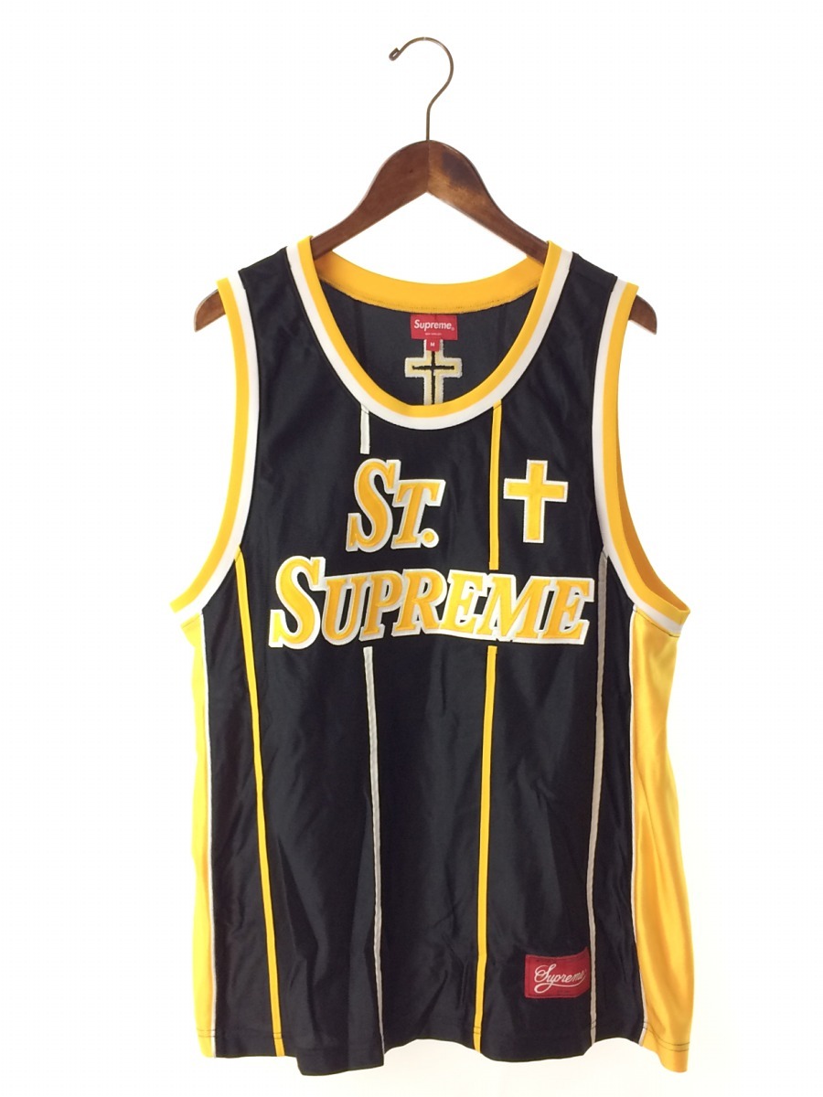 Supreme◇タンクトップ/M/コットン/BLK SUPREME ブラック タンクトップ