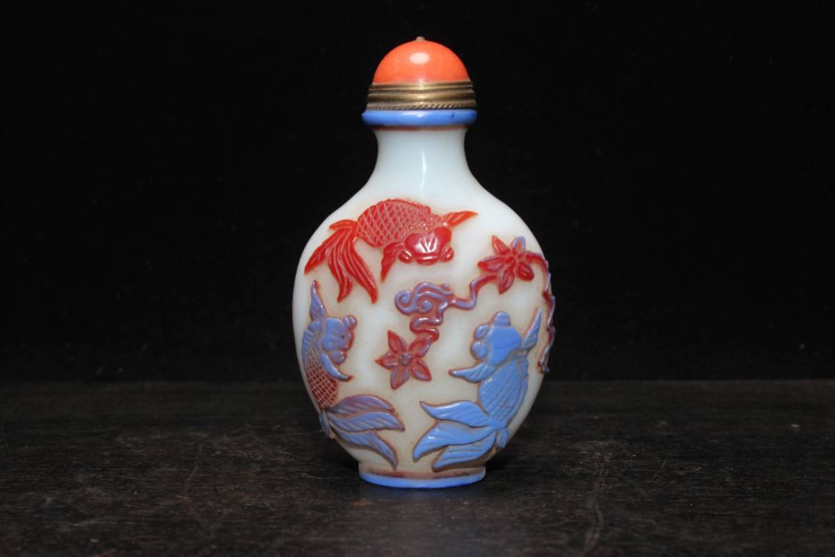 2026年最新Yahoo!オークション -鼻煙壺の中古品・新品・未使用 琉璃画