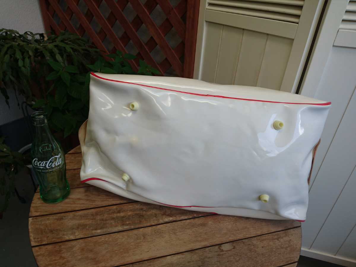 昭和レトロ エナメルバッグ コカ コーラ Drink Coca-Cola Yes Coke Yes 