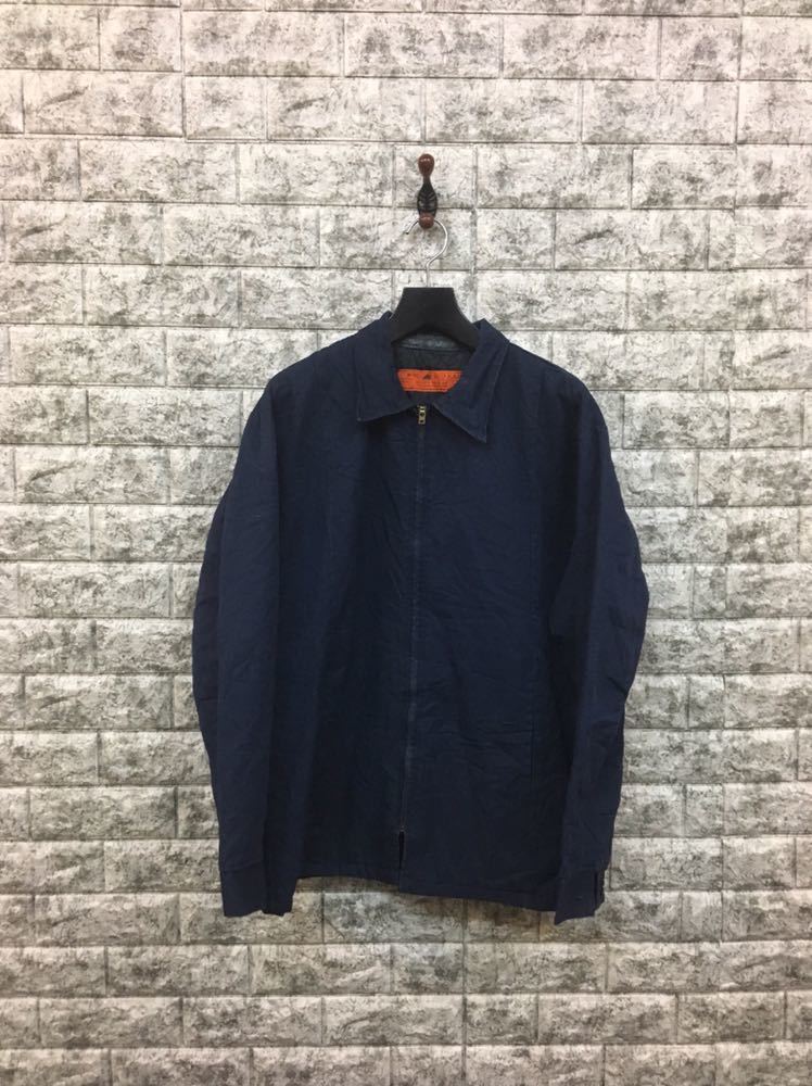 【新作入荷，高品質】 REDKAP USA製 ワークジャケット ブルゾン ワークウェア アメリカ古着 70s80s90s ヴィンテージ ネイビー MA-1 Talonジッパー Mサイズ(Mサイズ)｜売買されたオークション情報、yahooの商品情報をアーカ ジャンパー、ブルゾン一般
