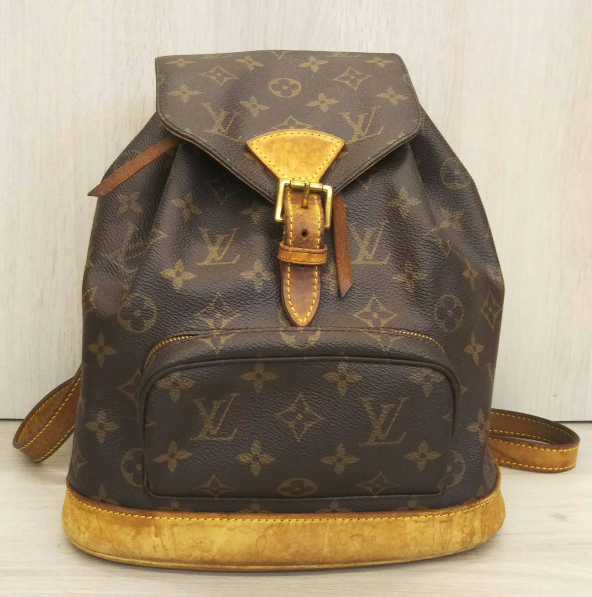 お買い得，最新作 LOUIS VUITTON ルイ ヴィトン モノグラム モンスリMM SP0032 M51136(リュックサック)｜売買されたオークション情報、yahooの商品情報をアーカイブ公開 - オークファン かばん、バッグ