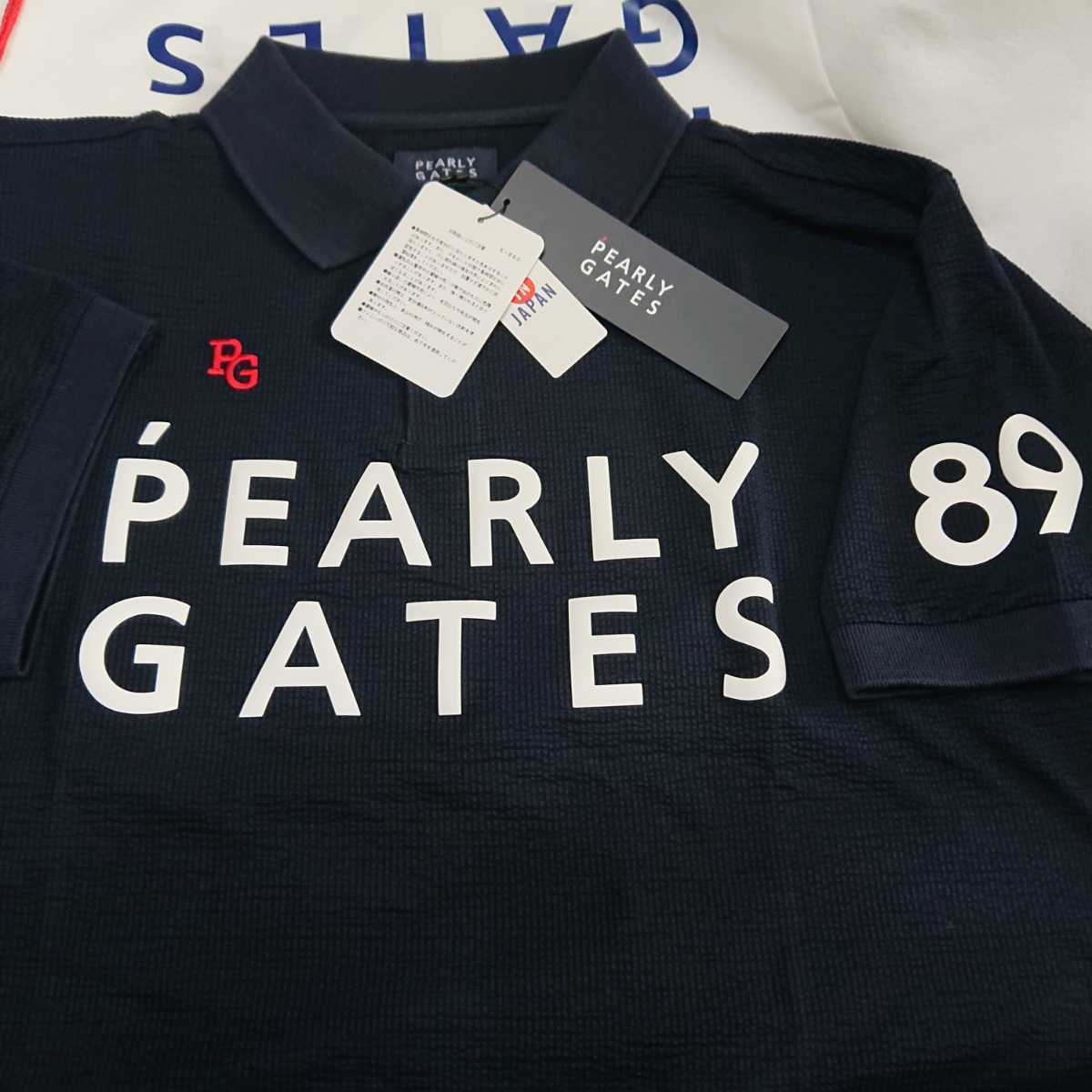 新品未使用正規品最新PEARLYGATES パーリーゲイツ&frasl; 2段ロゴ サッカー