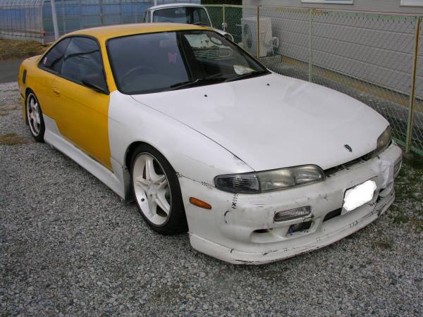 S14 ターボ 前置きIC 32インドラ LSD 冬のミサイルに