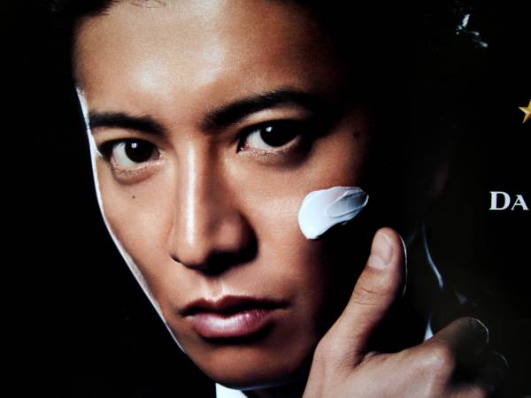 売約済み　木村拓哉　ダンディハウス パンフレット 3枚セット　キムタク 木村拓哉「ダンディハウス」ブランドアンバサダーに！モノクロームCMで