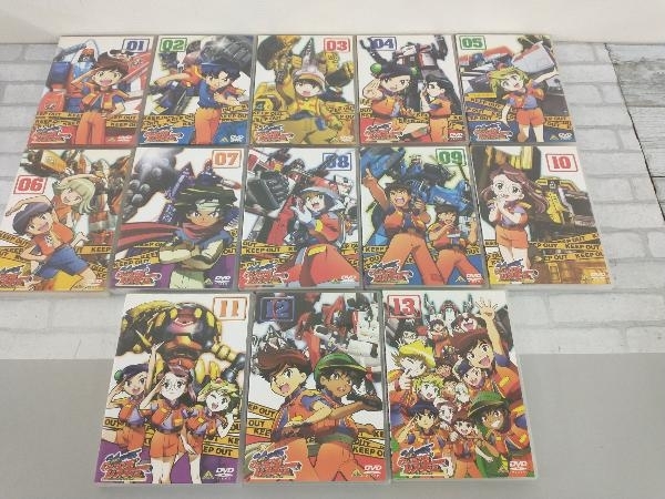 DVD 【※※※】[全13巻セット]出撃!マシンロボレスキュー 1~13 について