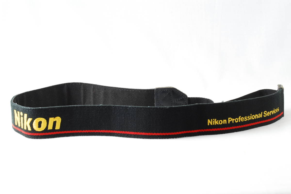 ☆Nikon ニコン Professional Services プロストラップ 刺繍