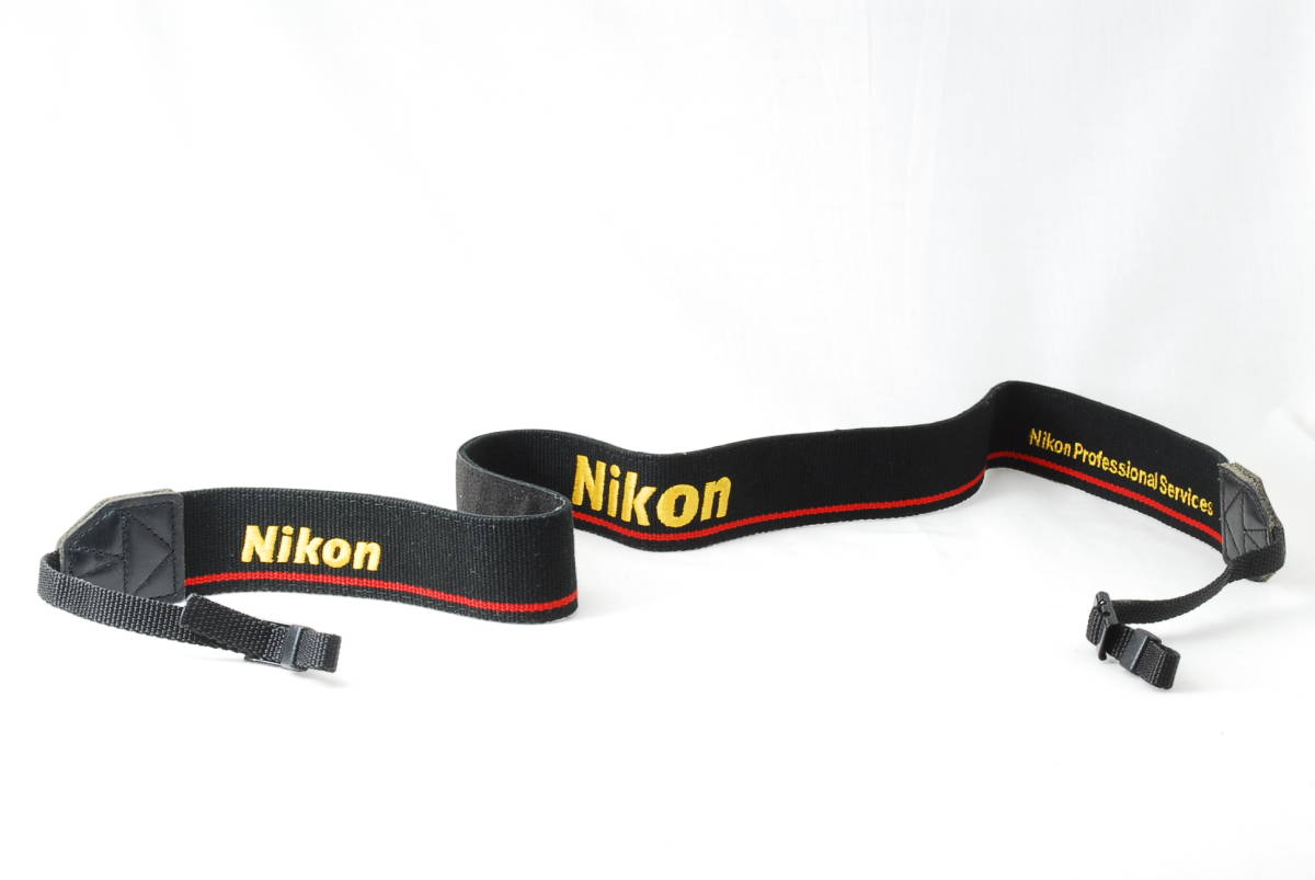 ☆Nikon ニコン Professional Services プロストラップ 刺繍