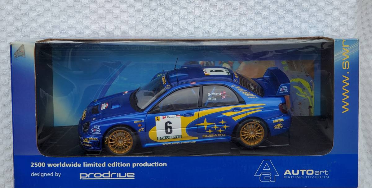 1⁄18 インプレッサ オートアート スバル WRC AUTOart IMPREZA SUBARU