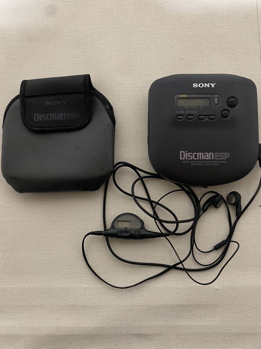 SONY D-335 Discman ディスクマン ポータブルCDプレーヤー ESP ソニー