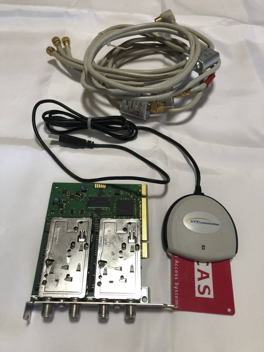 アースソフト PT3 Rev.A 分波器 ＋ カードリーダ 3点セット