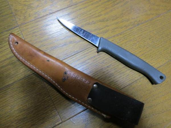 オールド ガーバー GERBER A325 中古 傷などあり シースつき 