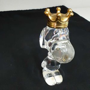 美しい 未使用 Baccarat バカラ キング スヌーピー 王冠 クリスタル 置物 フィギュア 交換無料 Superboard Com