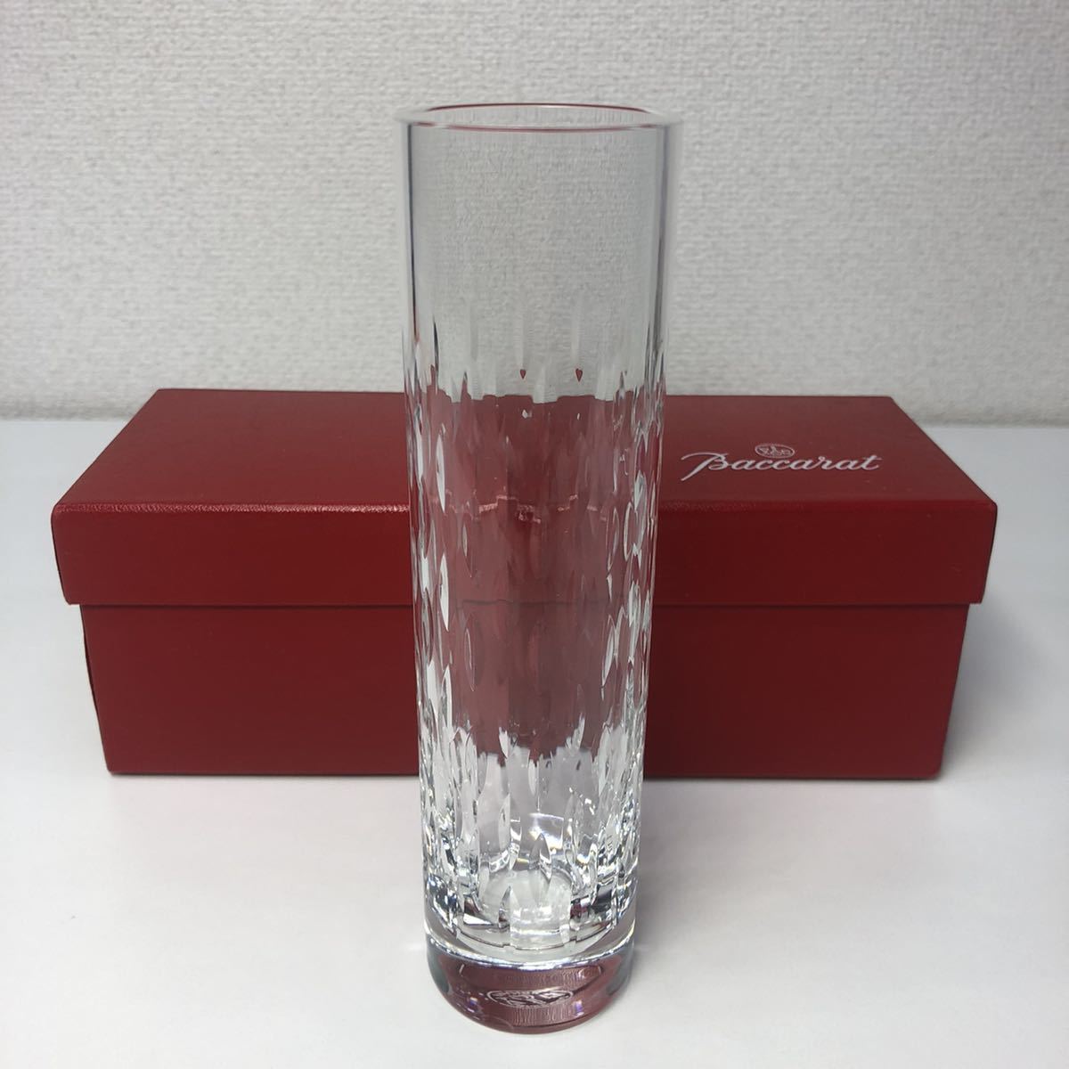 【全国無料，低価】 Baccarat バカラ フラワーベース 一輪挿し 花瓶 高さ約17.5cm クリスタル(クリスタルガラス)｜売買されたオークション情報、yahooの商品情報をアーカイブ公開 - オークファン クリスタルガラス