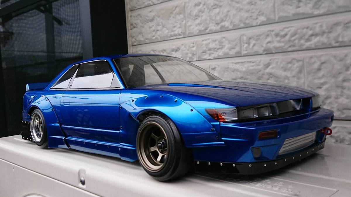 ABC製 S13 シルビア ROCKET BUNNY V2検 ラジコン ドリラジ Yd2 【公式