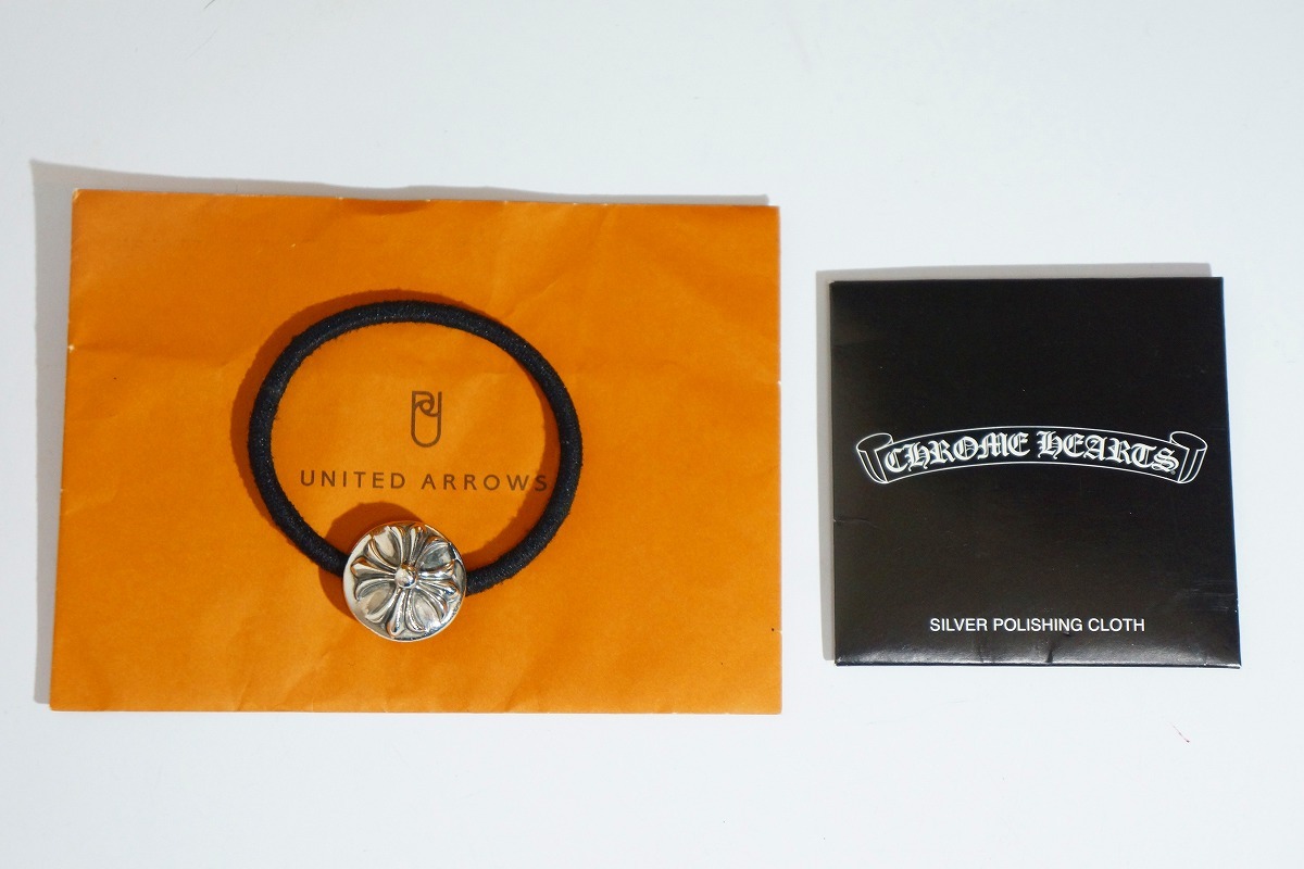 国内正規 CHROME HEARTS クロムハーツ クロスボール ヘアゴム