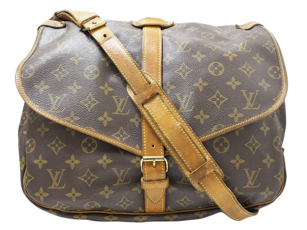 21-1963【中古品】LOUIS VUITTON ルイヴィトン M42254 ソミュール35 モノグラムキャンバス ショルダーバッグ 斜め掛け メンズ レディース LOUIS VUITTON &frasl; ルイヴィトン｜中古アイテム一覧 – ヒョウ柄