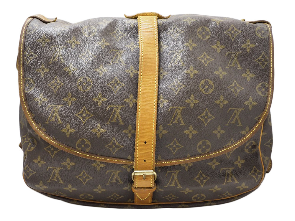 21-1963【中古品】LOUIS VUITTON ルイヴィトン M42254 ソミュール35 モノグラムキャンバス ショルダーバッグ 斜め掛け メンズ レディース LOUIS VUITTON &frasl; ルイヴィトン｜中古アイテム一覧 – ヒョウ柄