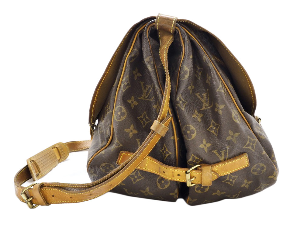 21-1963【中古品】LOUIS VUITTON ルイヴィトン M42254 ソミュール35 モノグラムキャンバス ショルダーバッグ 斜め掛け メンズ レディース LOUIS VUITTON &frasl; ルイヴィトン｜中古アイテム一覧 – ヒョウ柄