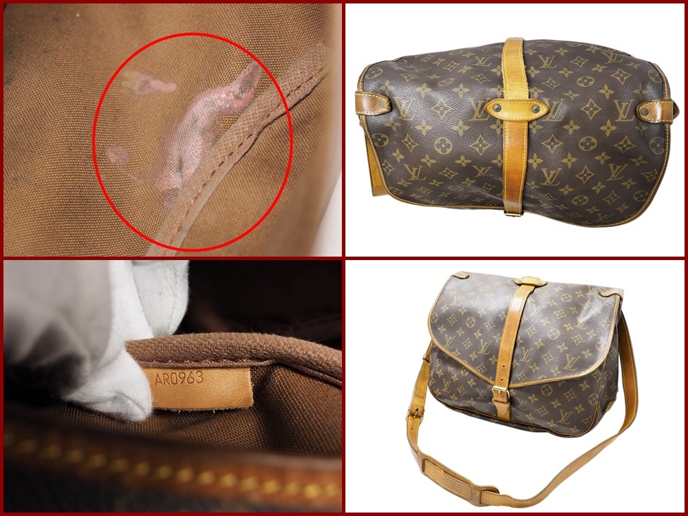 21-1963【中古品】LOUIS VUITTON ルイヴィトン M42254 ソミュール35 モノグラムキャンバス ショルダーバッグ 斜め掛け メンズ レディース LOUIS VUITTON &frasl; ルイヴィトン｜中古アイテム一覧 – ヒョウ柄