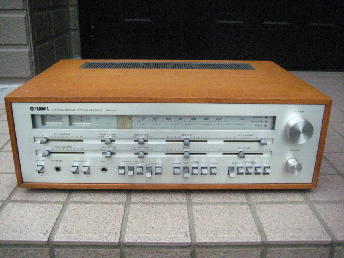 YAMAHA レシーバー CR－1000 「ジャンク」 YAMAHA CR-1000